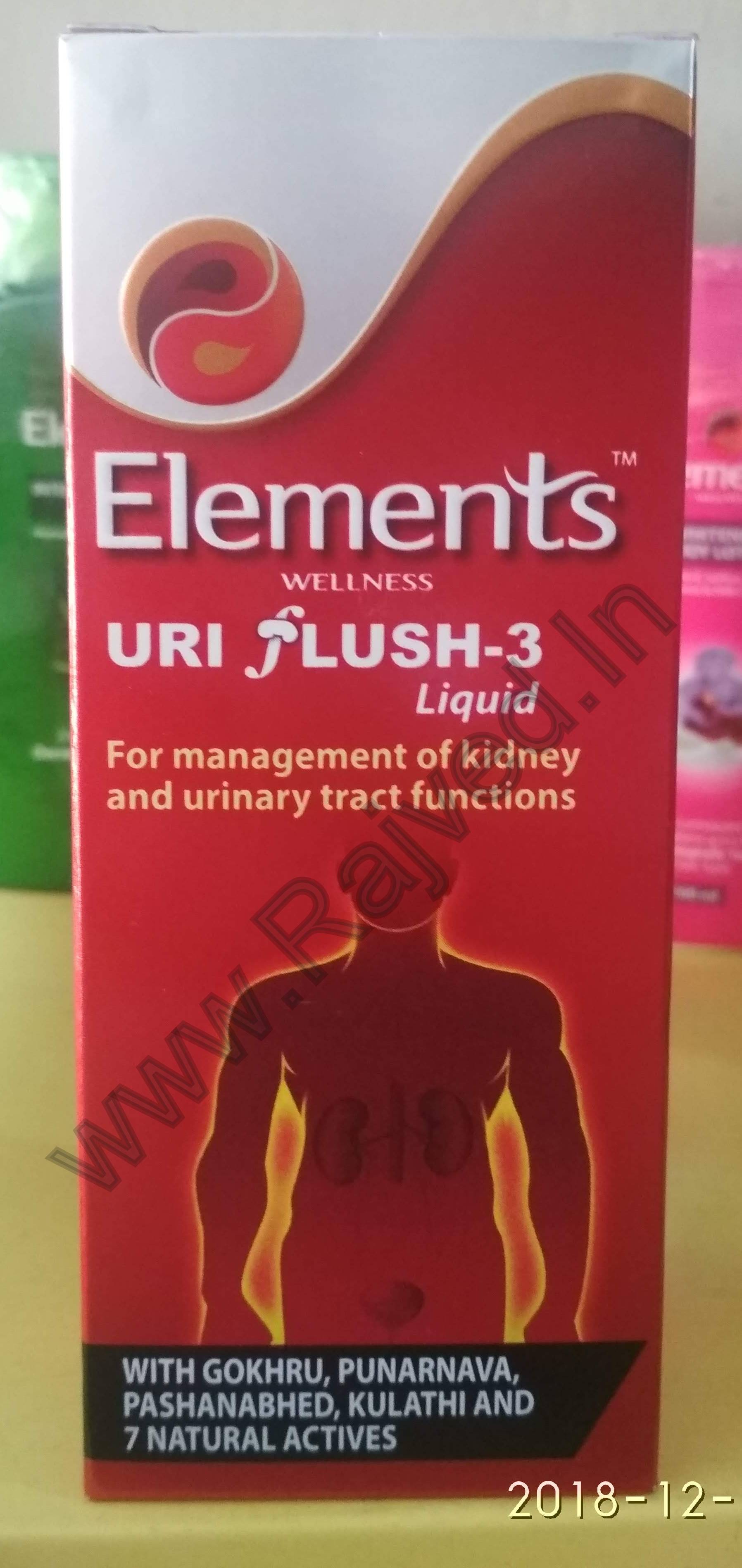 uri flush 3 liquid 400ml elements